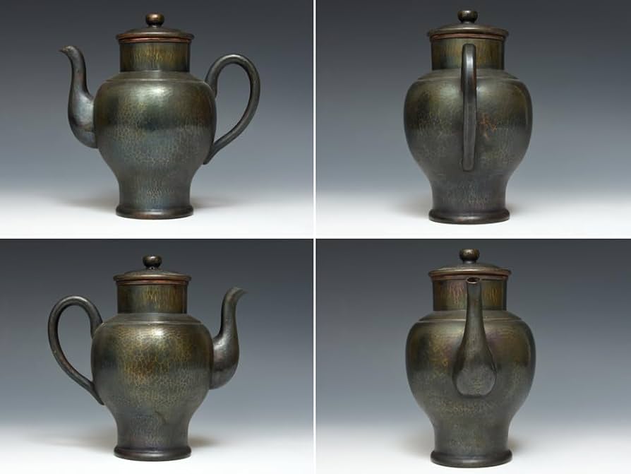 Amazon.co.jp: 玉川堂（造）銅製甑口鎚起水注金工銅器金属工芸